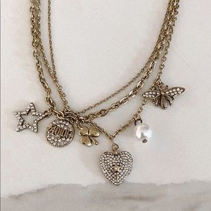 Vintage Dior charm necklace